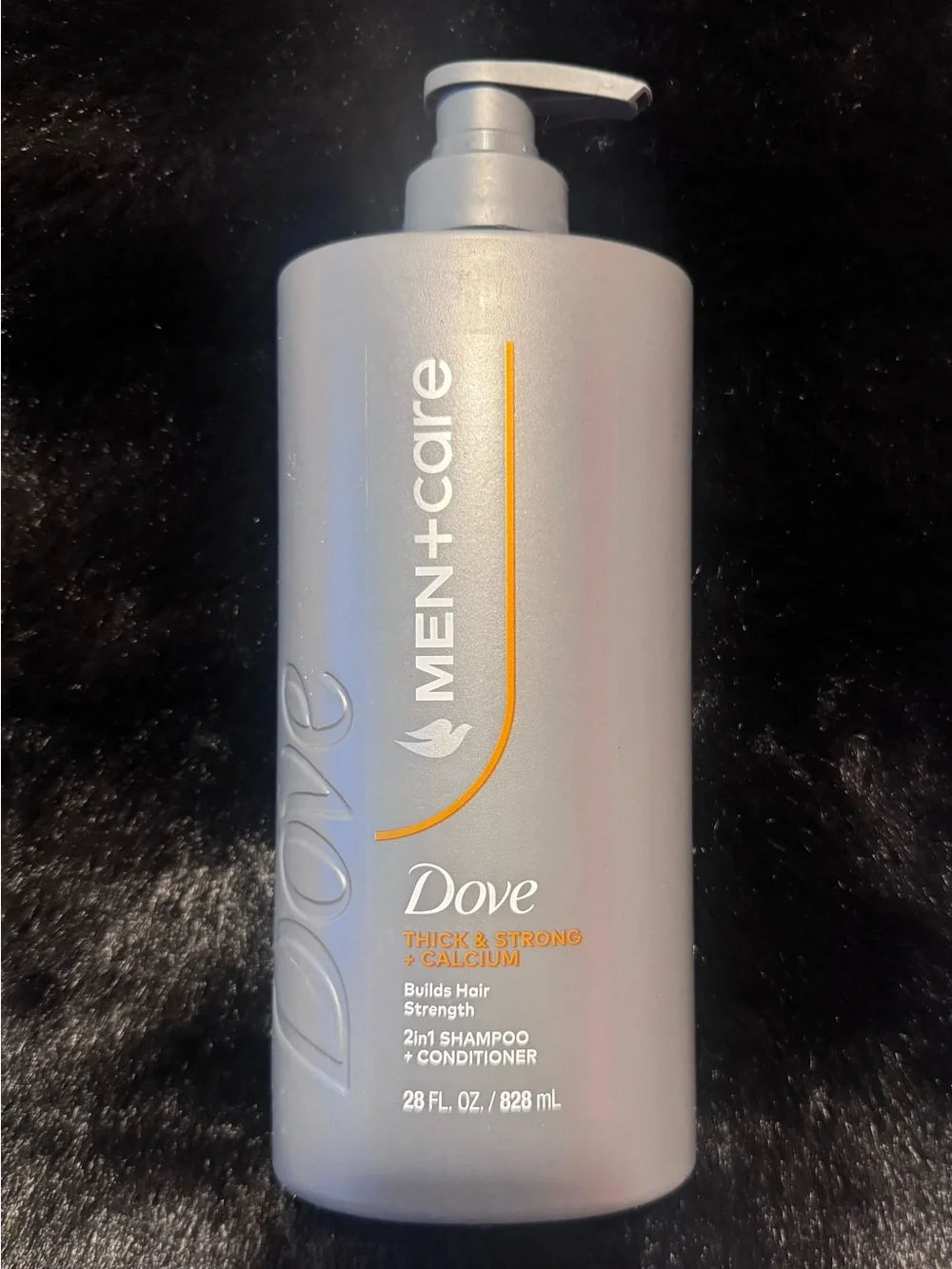 Dove Men+Care Thick & Strong 2-in-1 Shampoo + Conditioner — Silver